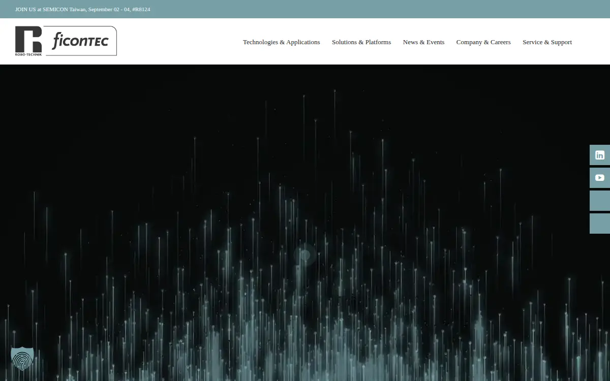 Homepage of Ficontec Usa, INC.