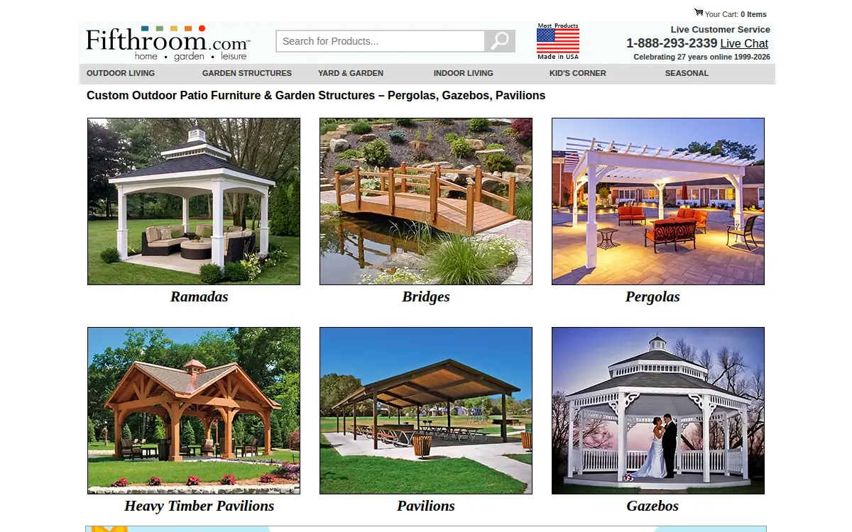Homepage of Fifthroom Markets INC