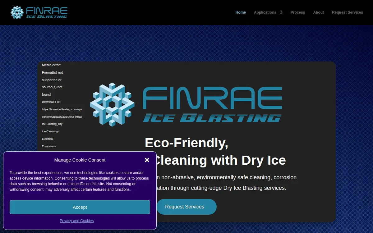 Homepage of Finrae INC.