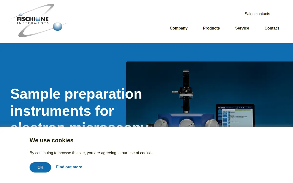 Homepage of E. A. Fischione Instruments, INC.