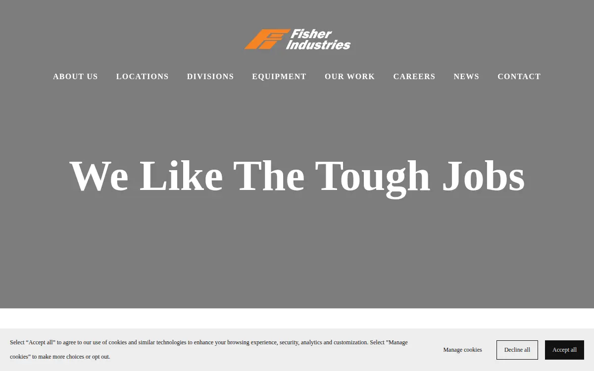 Homepage of General Steel and Supply Company