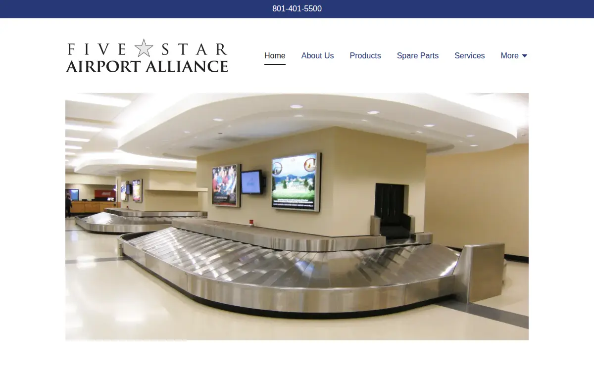 Homepage of Five Star Airport Alliance, INC