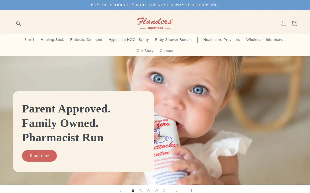 Homepage of Flanders INC