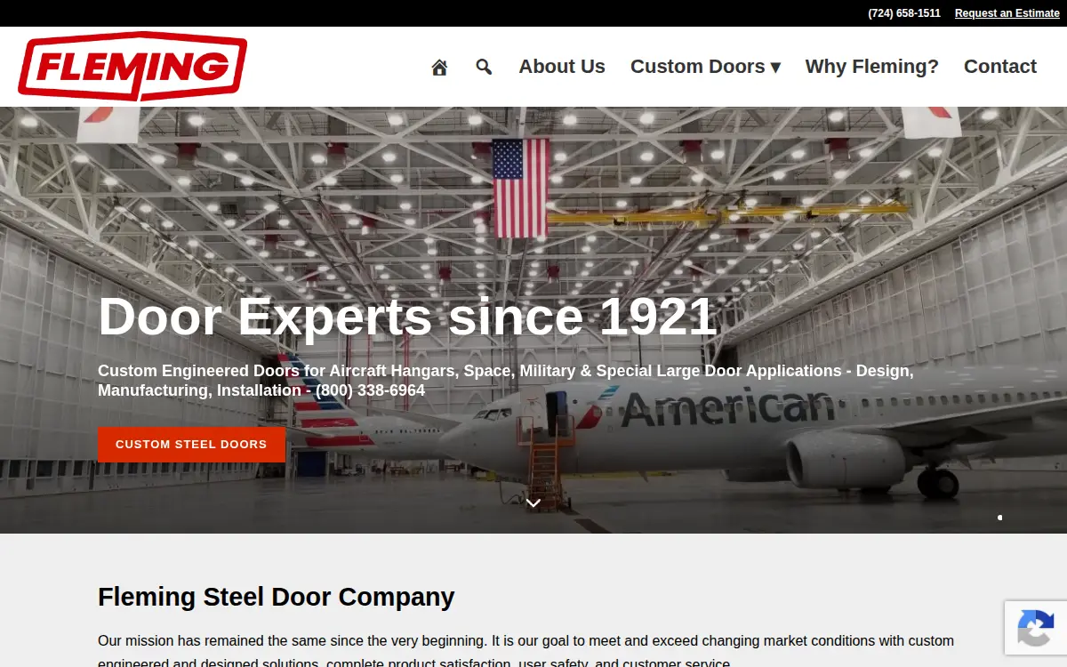 Homepage of Fleming Steel CO