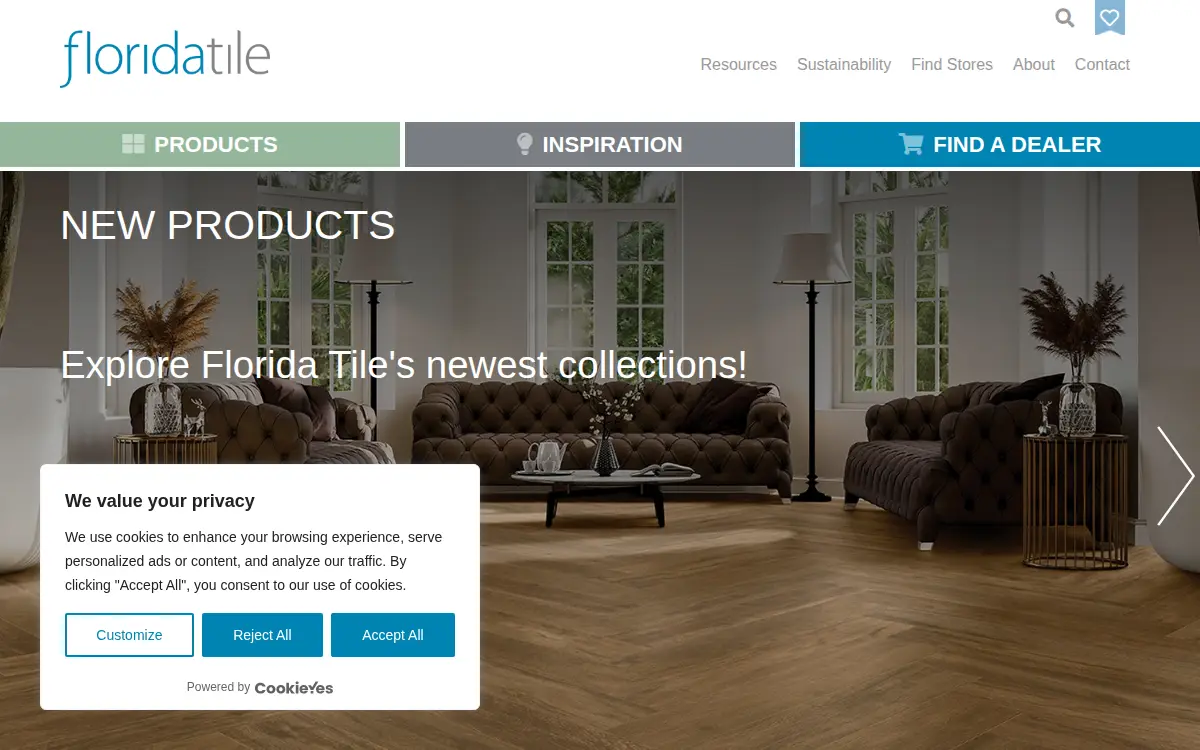 Homepage of Florida Tile INC