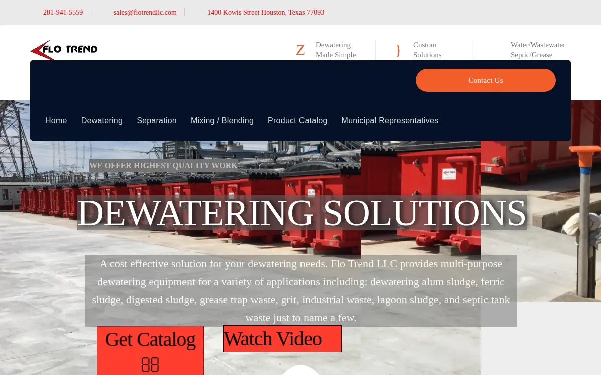 Homepage of Flo Trend LLC