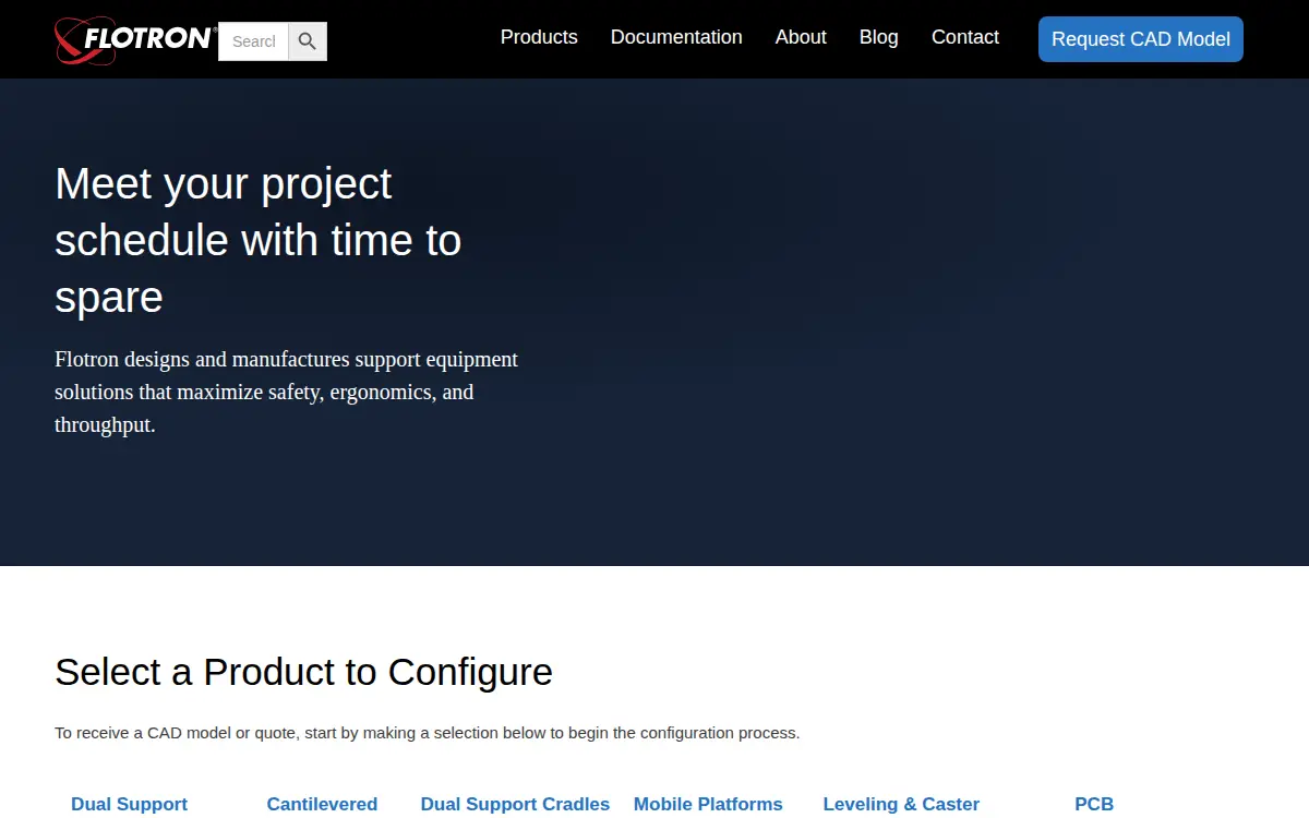 Homepage of Flotron