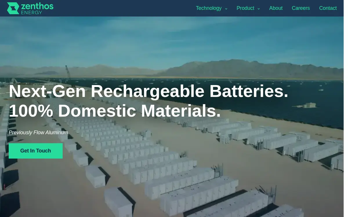 Homepage of Zenthos Energy INC.