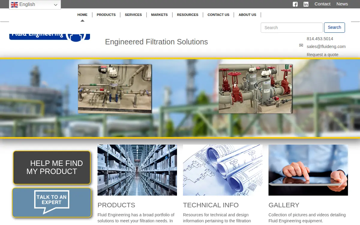 Homepage of Tm Industrial Supply INC