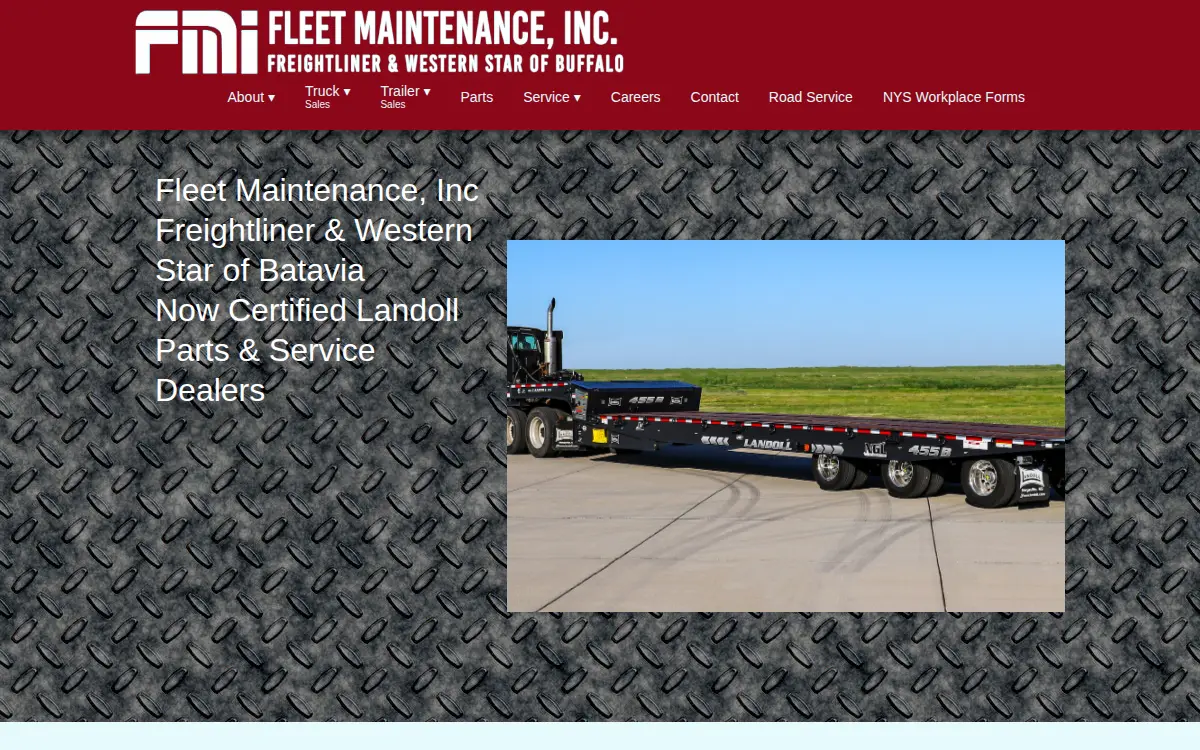 Homepage of Fleet Maintenance INC