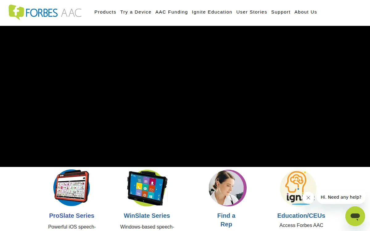 Homepage of Forbes Rehab Services INC