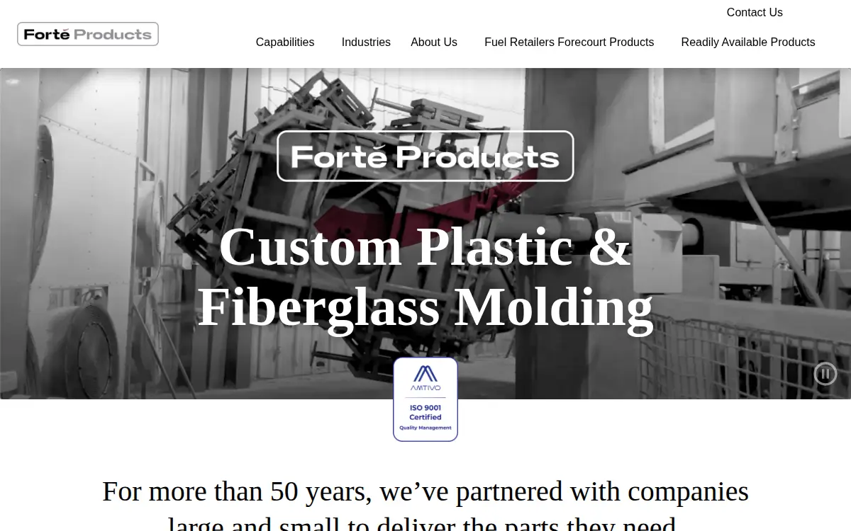 Homepage of The Molding Company, INC.