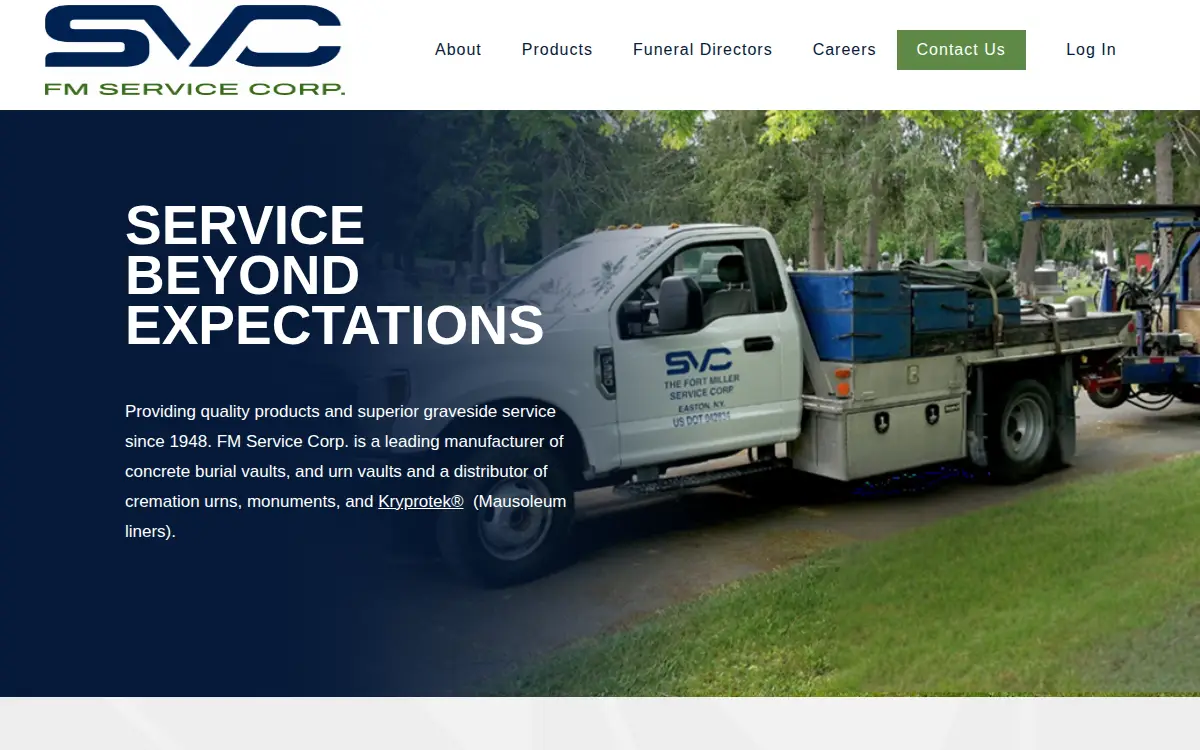 Homepage of The Fort Miller Service CORP.