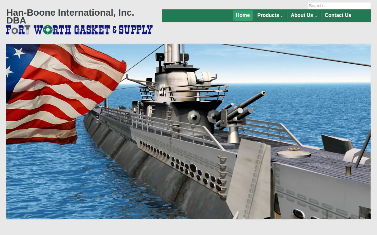 Homepage of Han-boone International, INC.