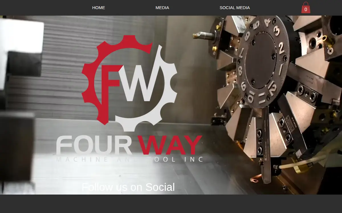 Homepage of Four Way Machine & Tool, INC.