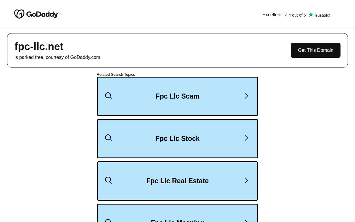 Homepage of Fp Consulting LLC