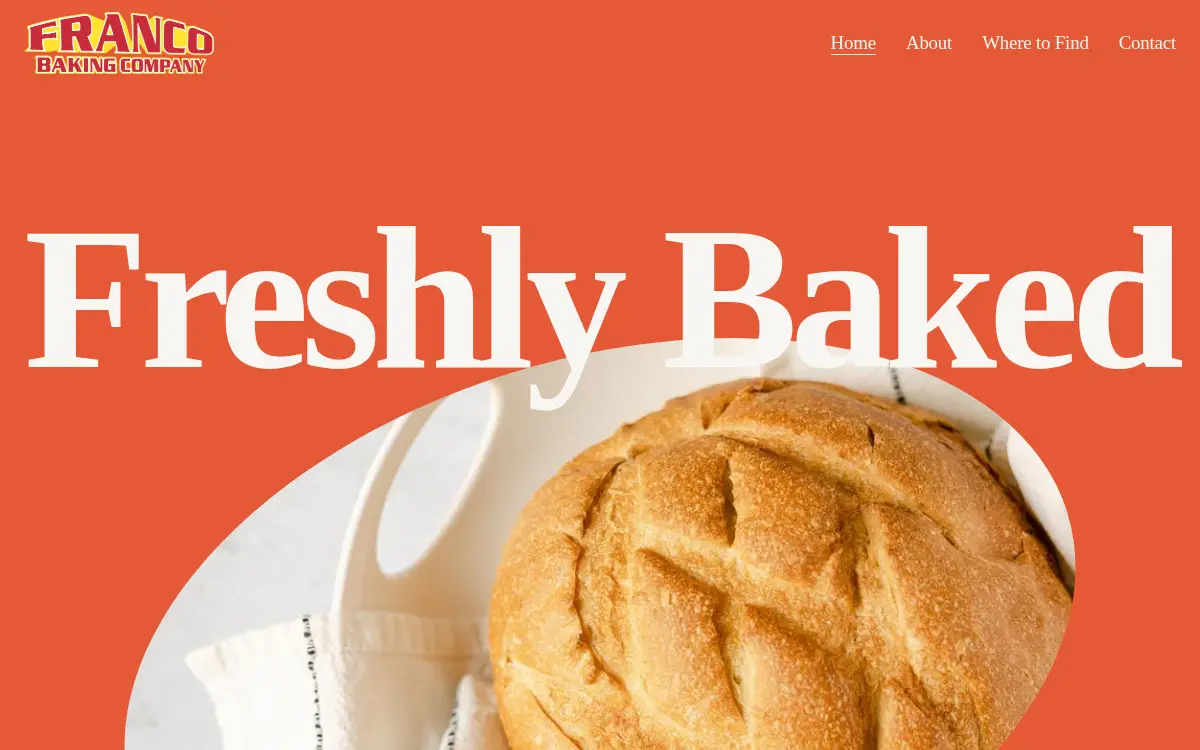 Homepage of Roundabout Bread, LLC