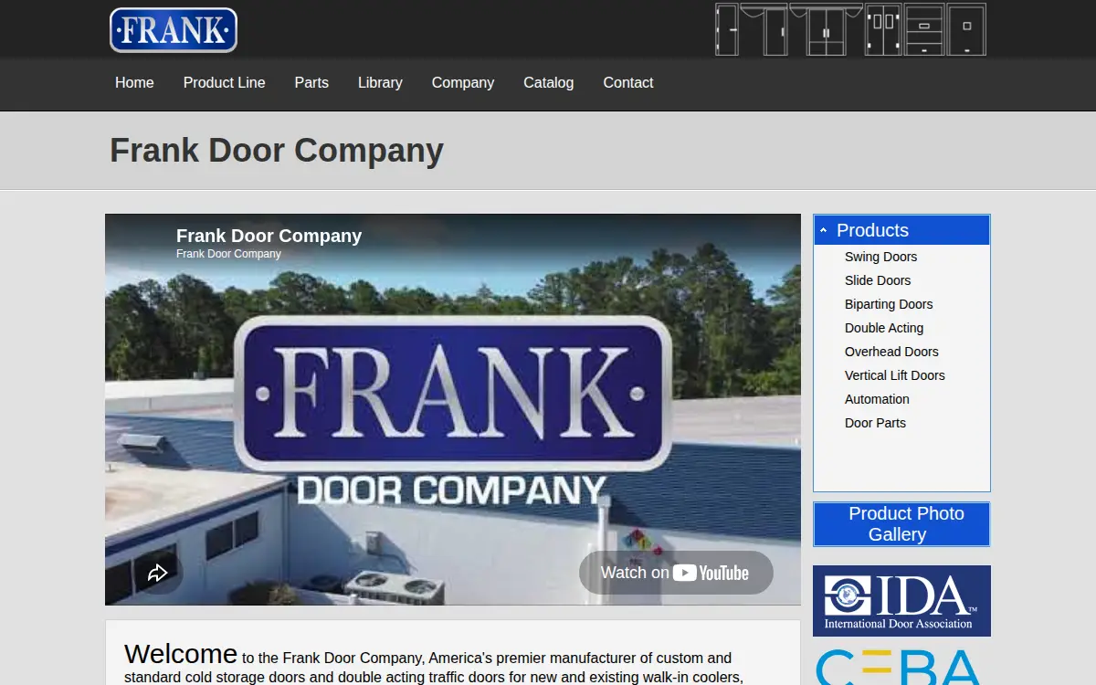 Homepage of Trf Manufacturing North Carolina INC