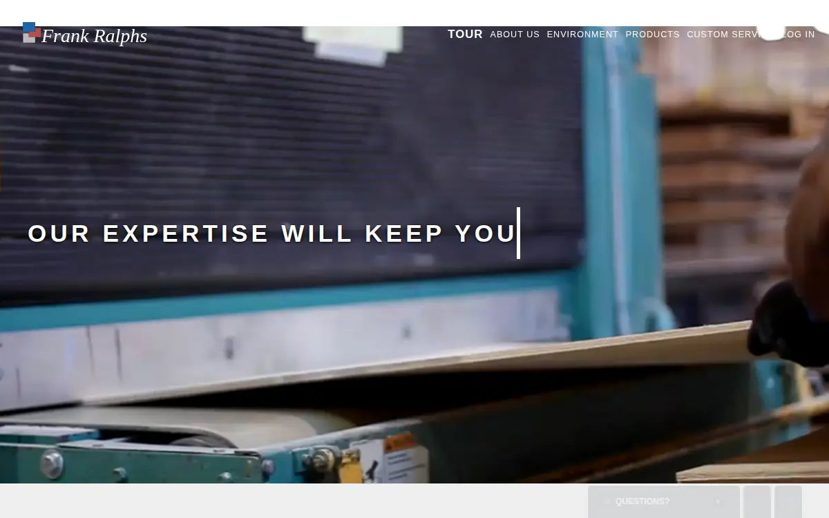 Homepage of Frank Ralphs INC