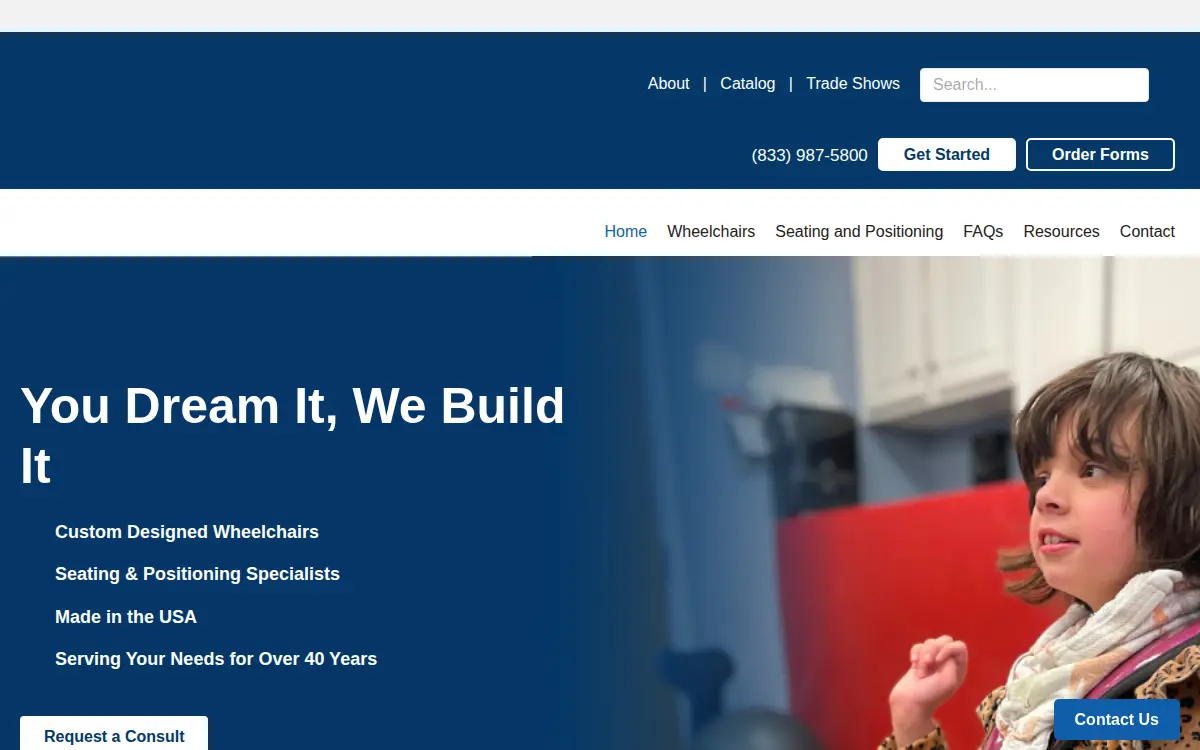 Homepage of Freedom Designs, INC