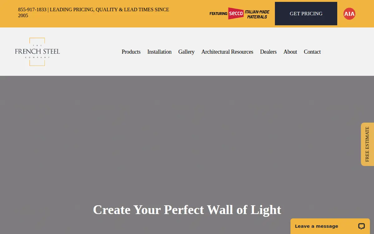 Homepage of The French Steel CO LLC