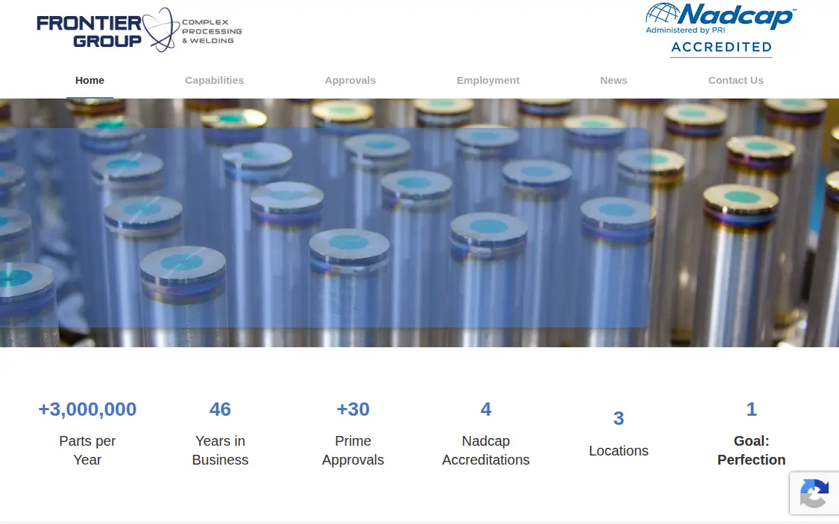 Homepage of Frontier Group INC
