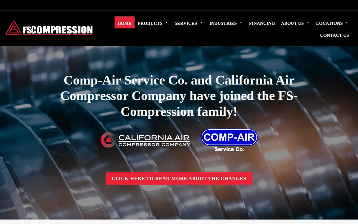 Homepage of Fs-compression Co., LLC