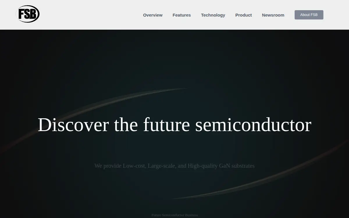 Homepage of Future Semiconductor Business, INC