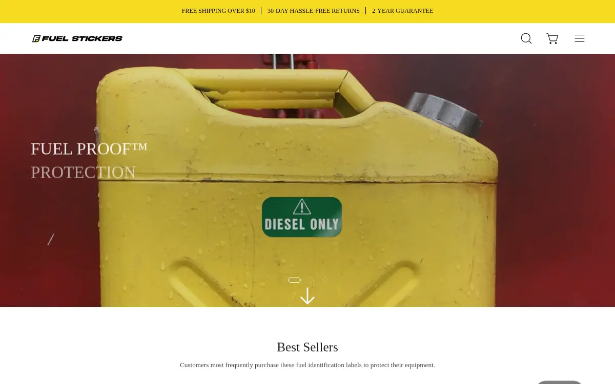 Homepage of Best Brands Group, LLC