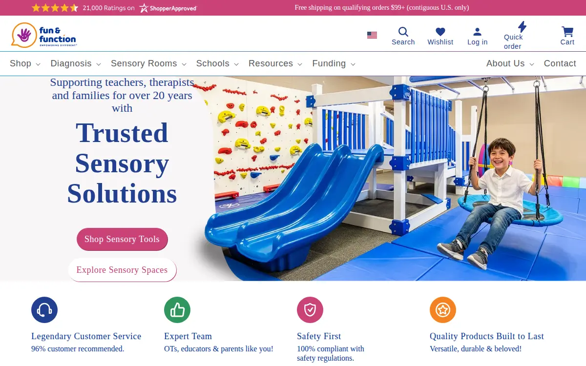 Homepage of Fun & Function LLC