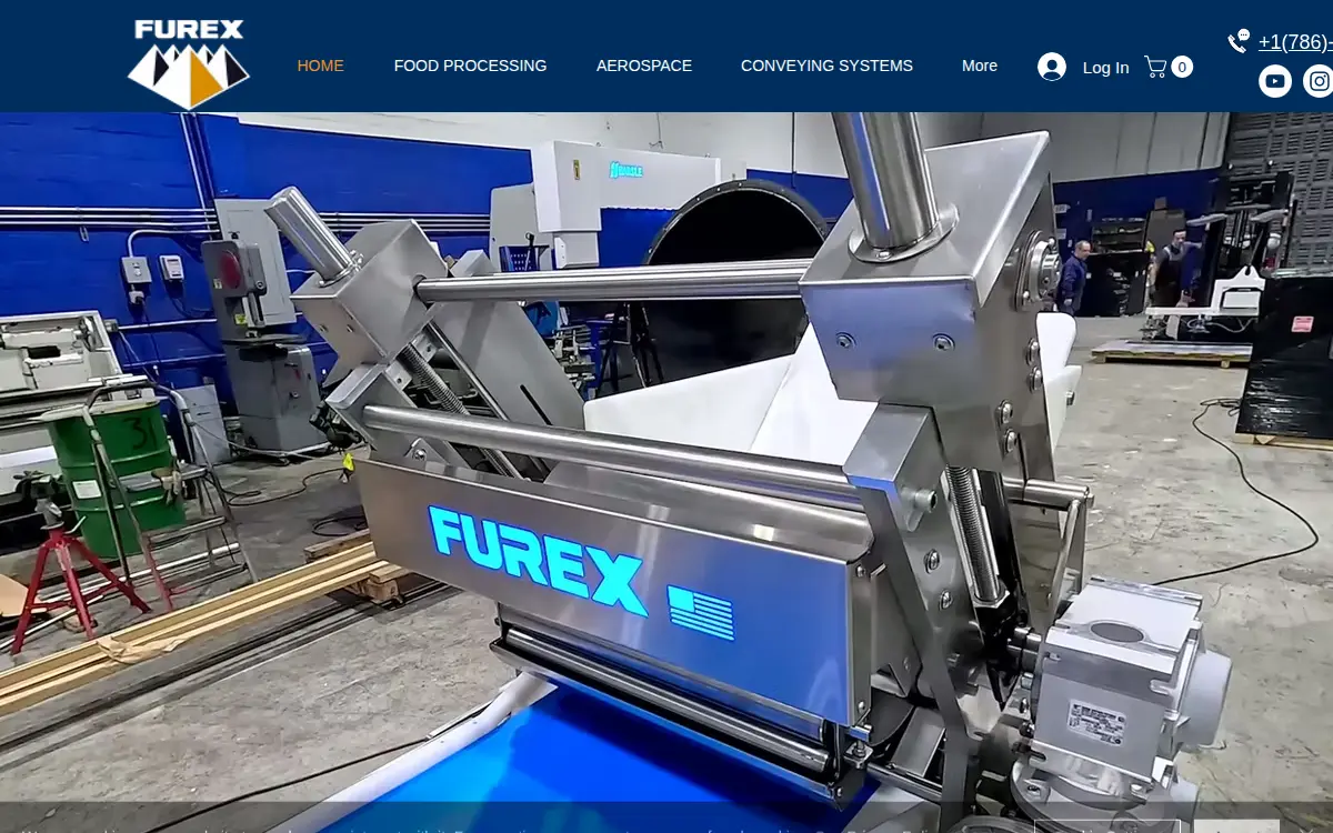 Homepage of Furex INC