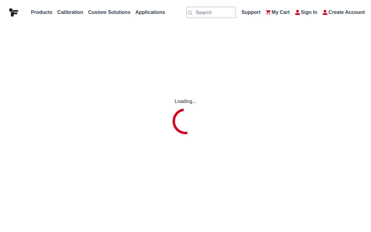Homepage of Futek Advanced Sensor Technology, INC.