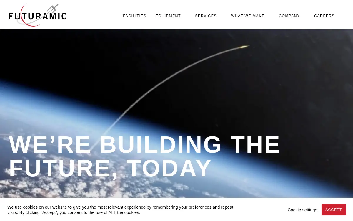 Homepage of Futuramic Tool & Engineering CO