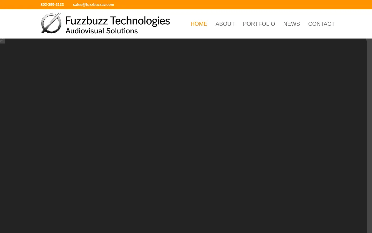 Homepage of Fuzzbuzz Technologies INC