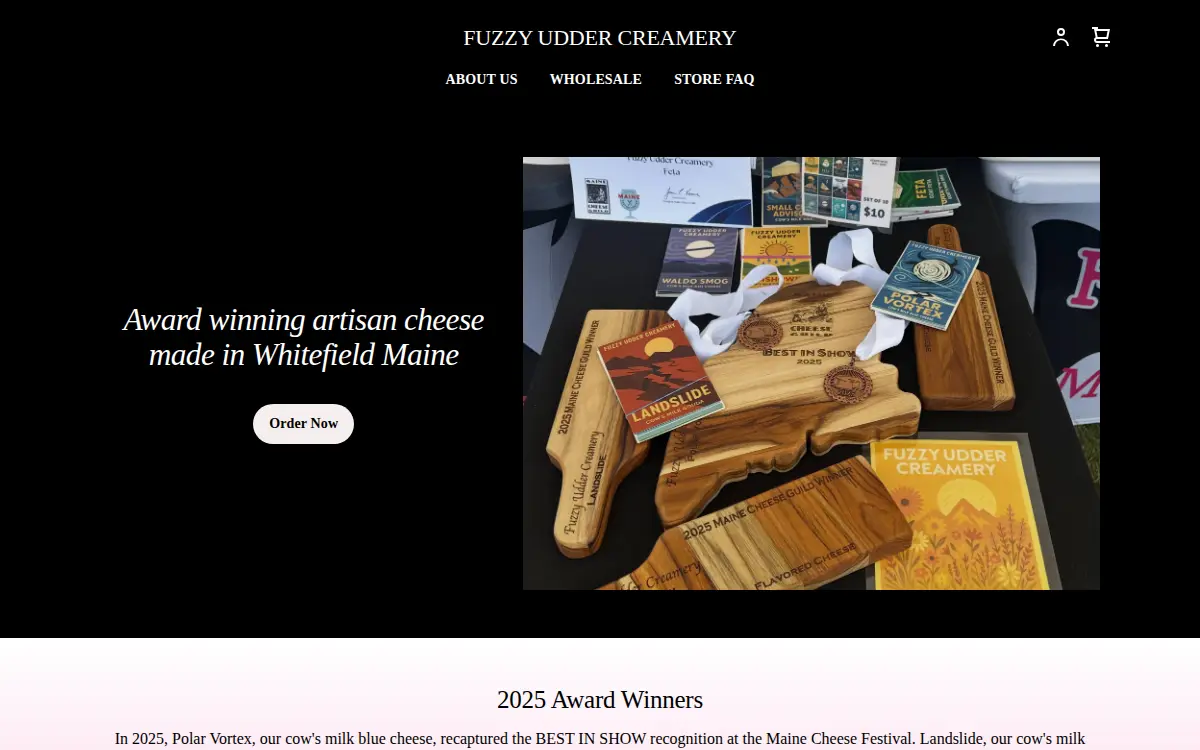 Homepage of Wendstone Holdings, LLC