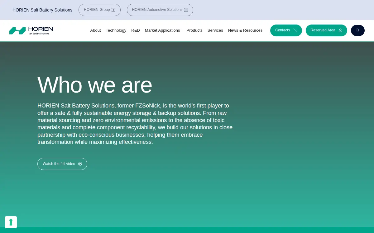 Homepage of Fzsonick INC.