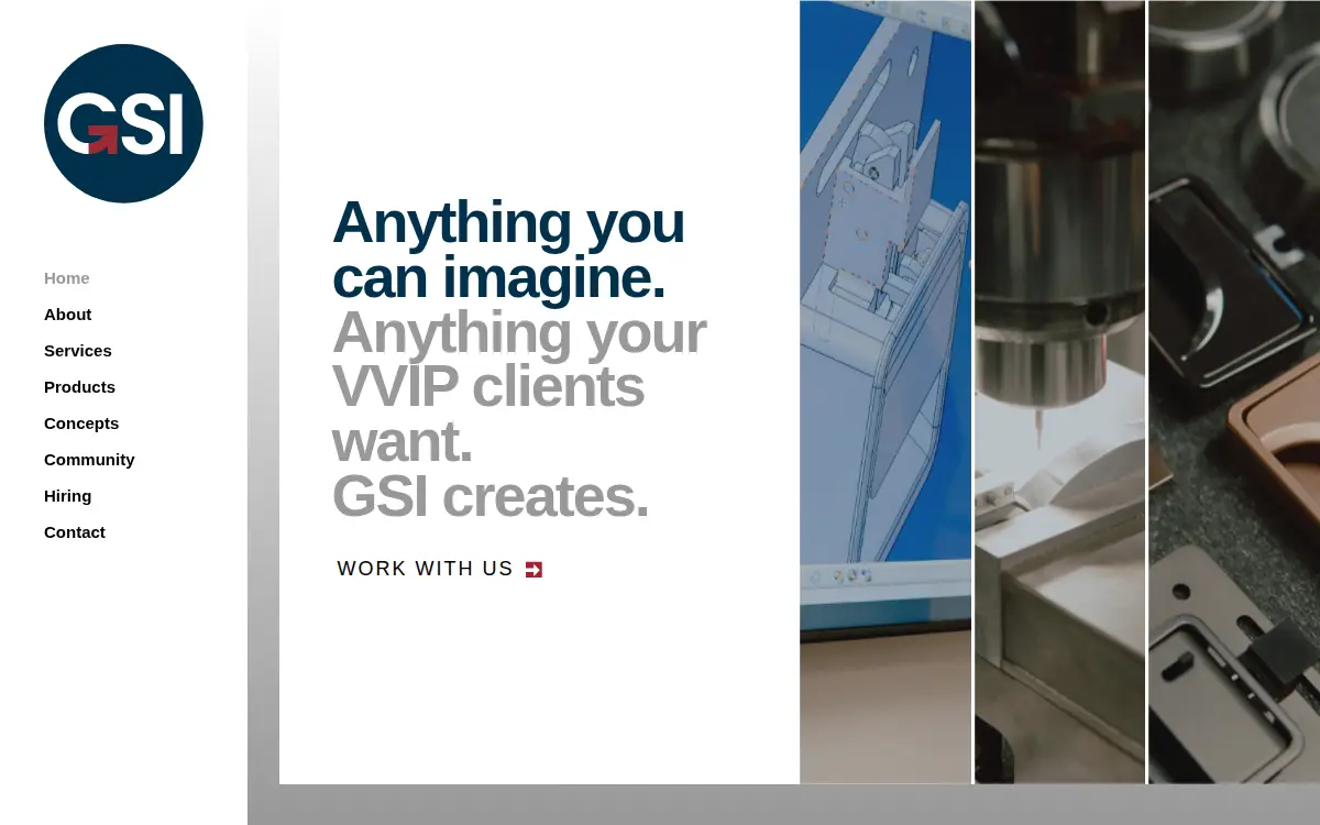 Homepage of Galley Support Innovations INC
