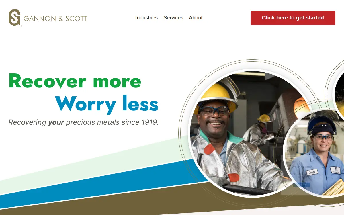 Homepage of Gannon & Scott Phoenix INC