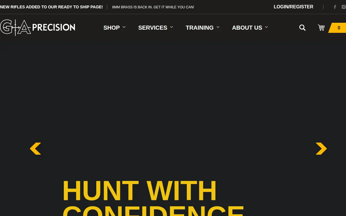 Homepage of Ga Precision LLC