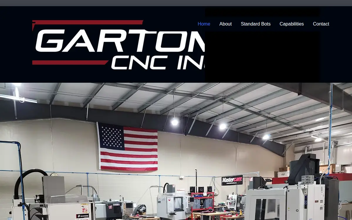 Homepage of Gartom Cnc INC