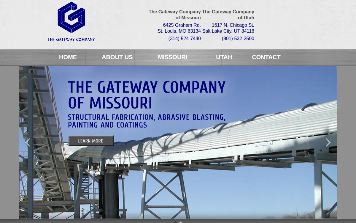 Homepage of The Gateway CO of Missouri, LLC