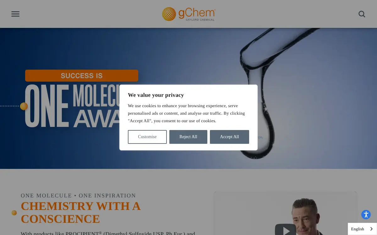 Homepage of Gaylord Chemical Company LLC