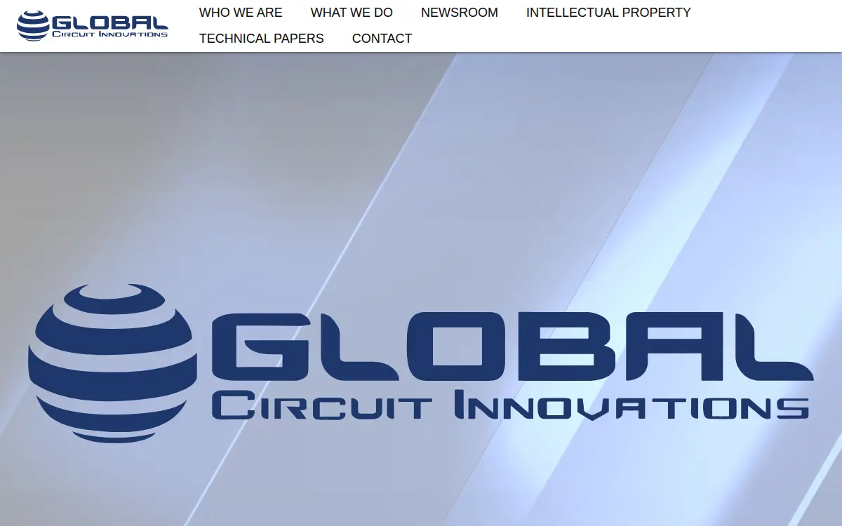 Homepage of Global Circuit Innovations INC
