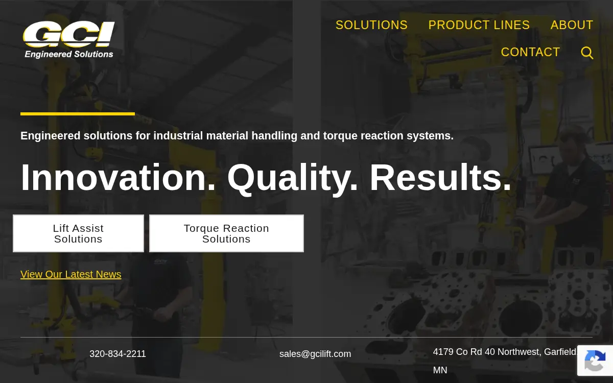 Homepage of Golberg Companies, INC.