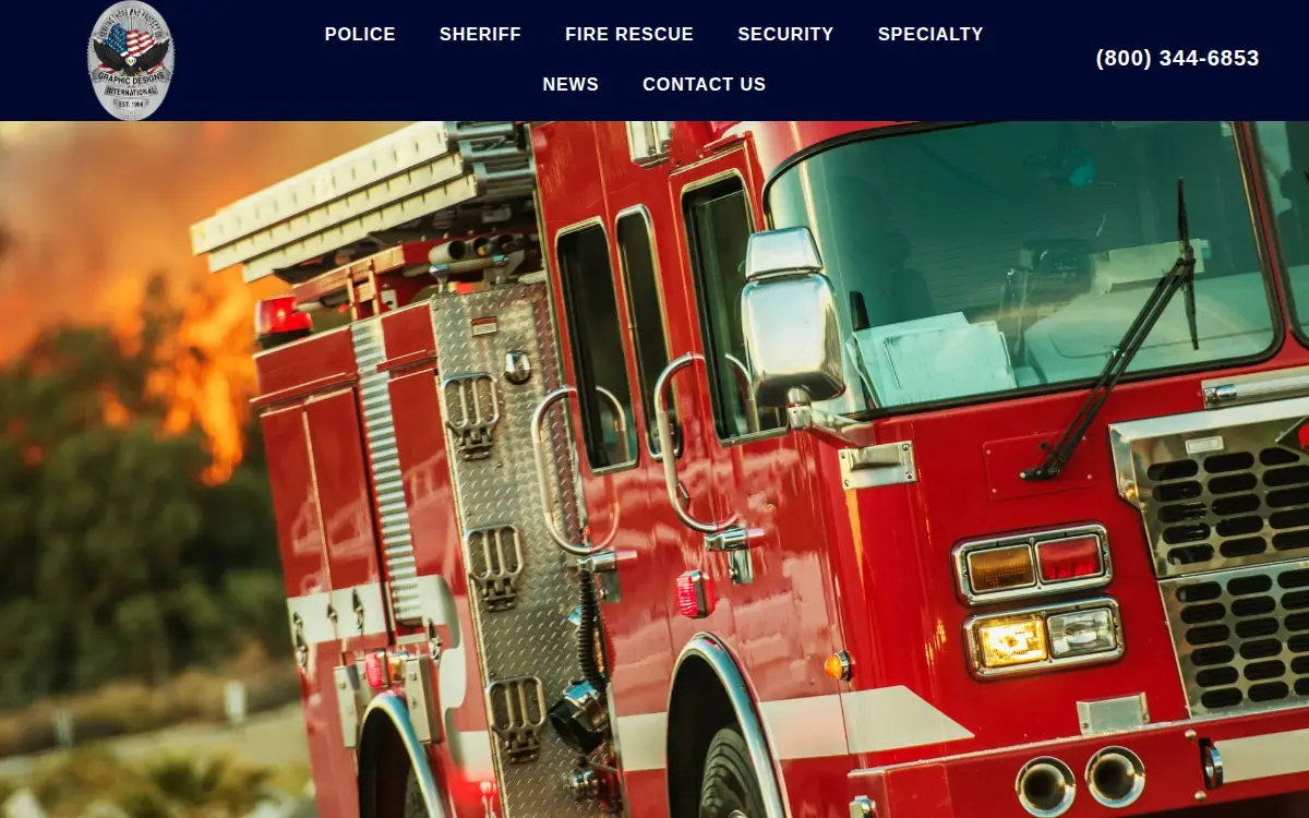 Homepage of Graphic Designs International LLC