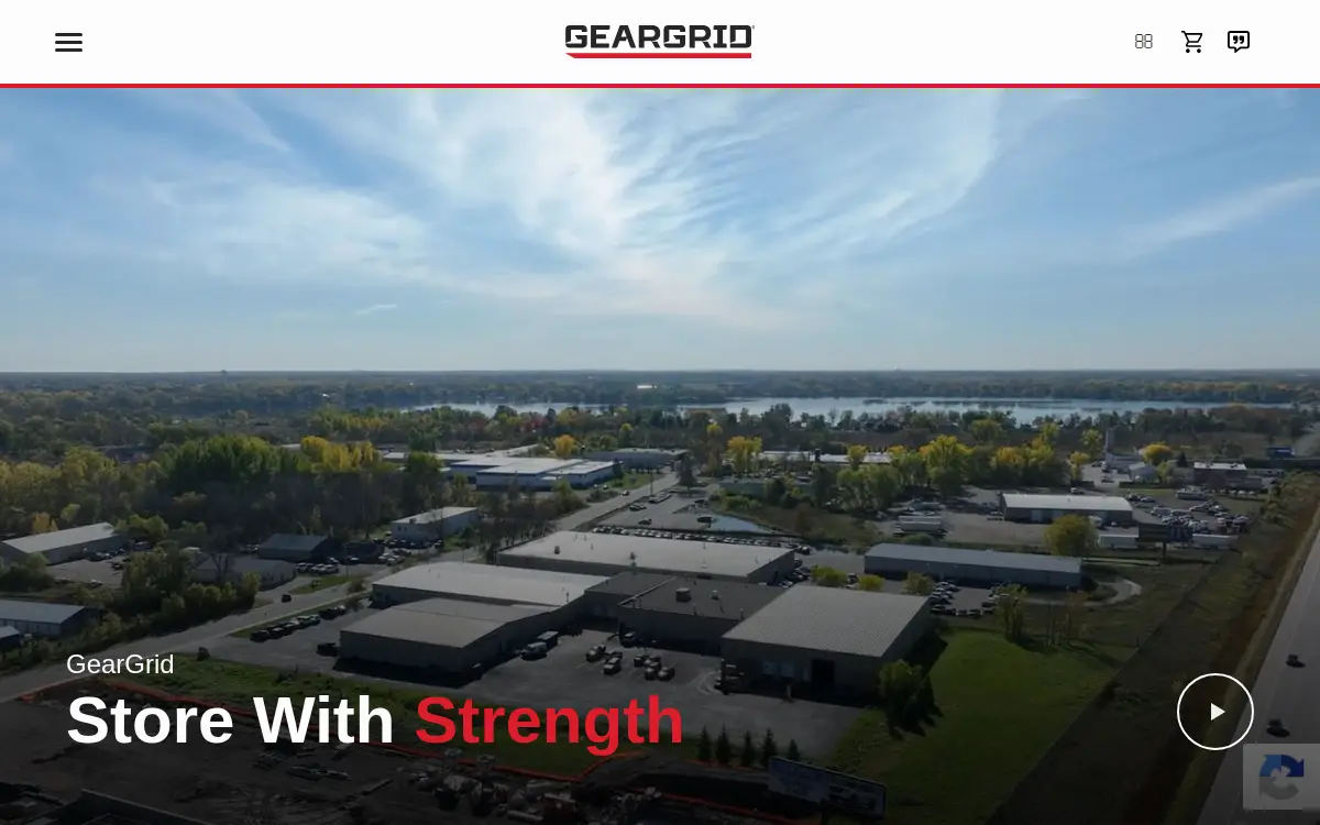 Homepage of Geargrid LLC
