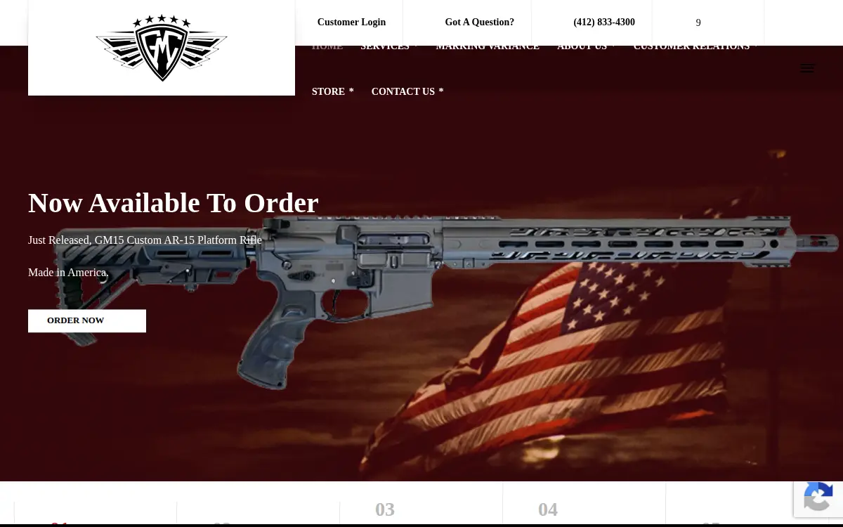 Homepage of General Manufacturing CO.