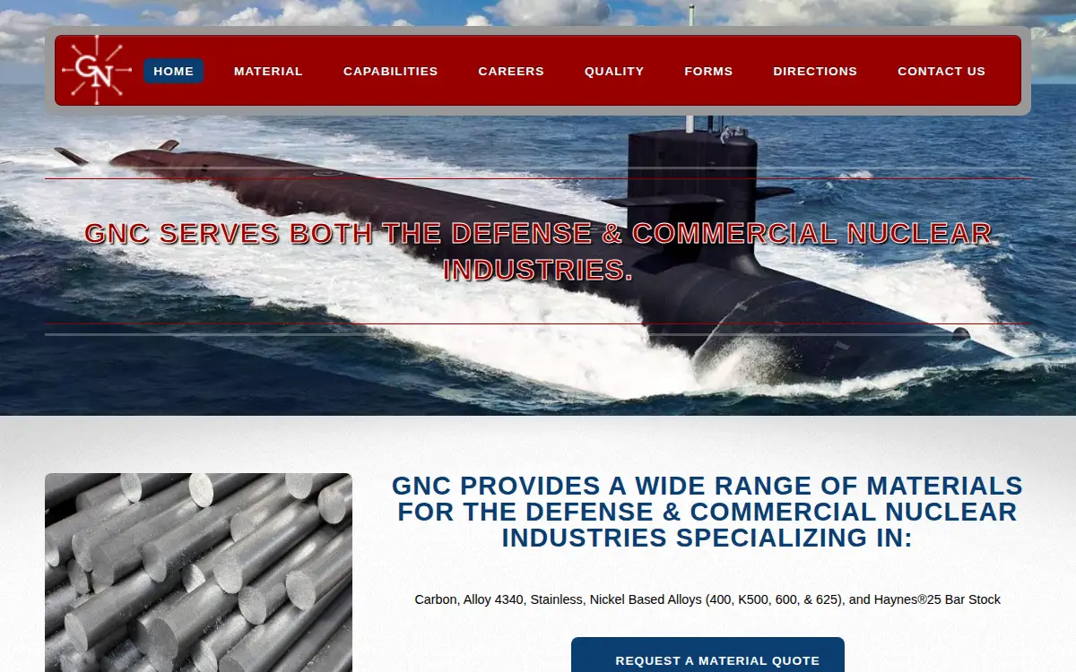 Homepage of General Nuclear CORP
