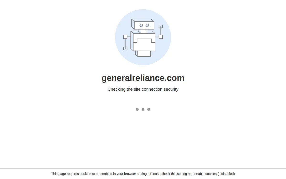 Homepage of General Reliance CORP