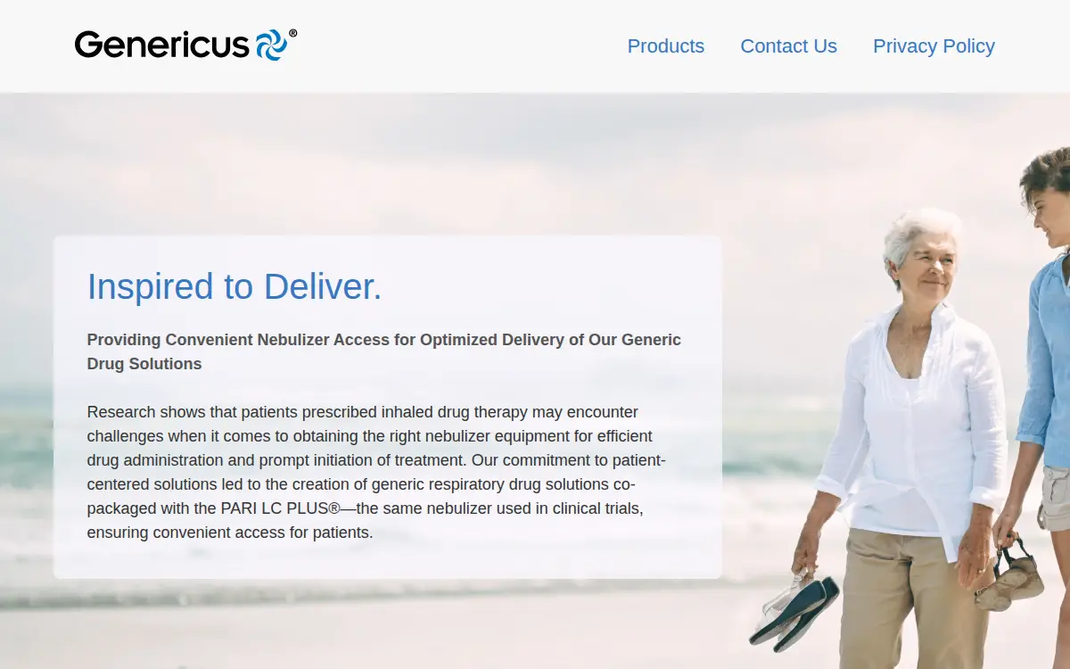 Homepage of Genericus, INC.